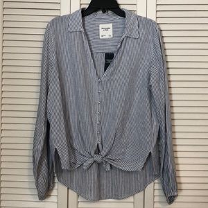 Abercrombie & Fitch striped long sleeve